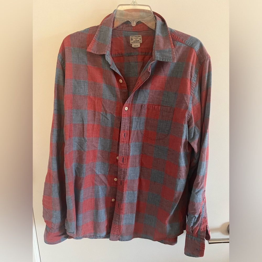J. Crew Plaid button down